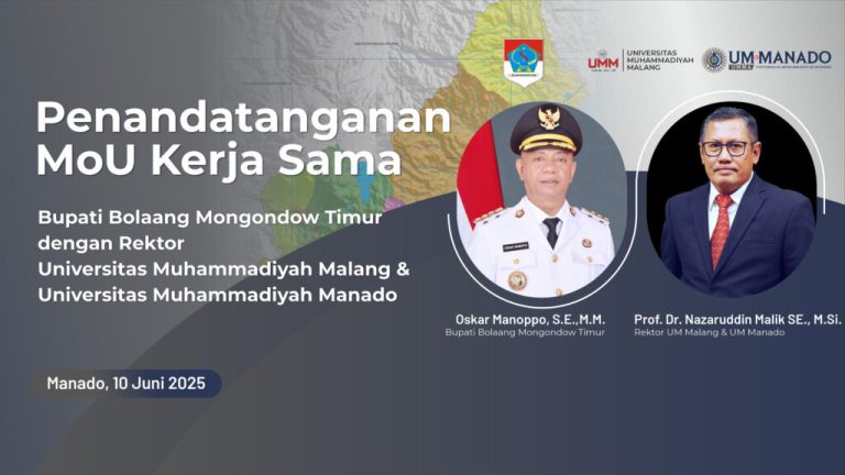 UM Manado jalin kerja sama dengan Pemerintah Kab. Boltim