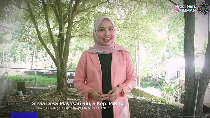 Profil Prodi Ners Fakultas Ilmu Kesehatan Universitas Muhammadiyah Manado