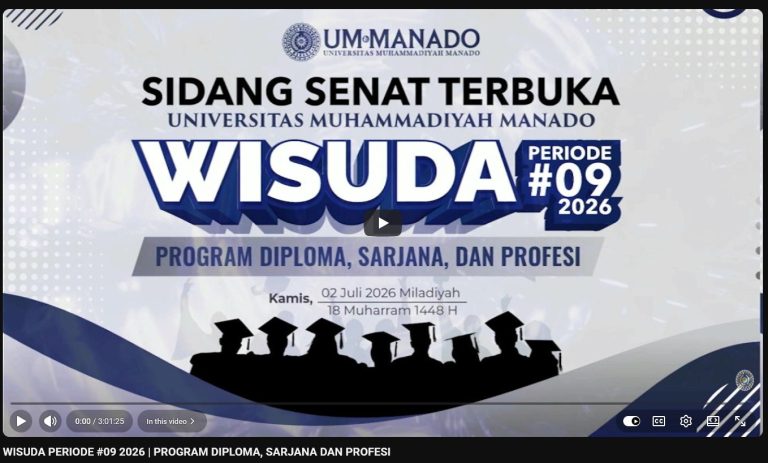 WISUDA PERIODE #09 2026 | PROGRAM DIPLOMA, SARJANA DAN PROFESI